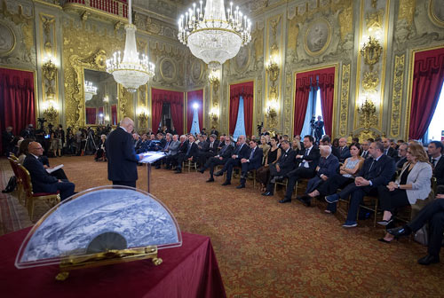 Presidente Fieg, Ing. Maurizio Costa - Quirinale, Cerimonia del Ventaglio, 22 luglio 2014