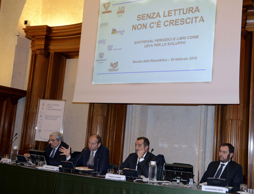 Senza lettura non c'e' crescita. Quotidiani, periodici e libri come leva per lo sviluppo