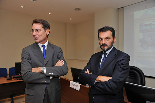 Fabrizio Carotti alla presentazione libro di Roberto Sommea “Sboom”. AGCM, 7 ottobre 2015